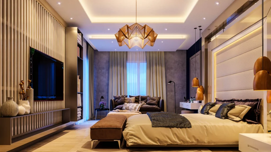 embasy grand bed room